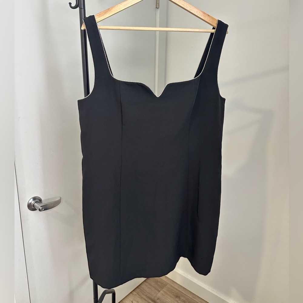 Elodie Classic Black Mini Dress